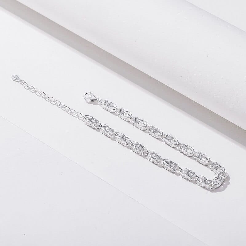 Pulsera de Trebol en Plata 925