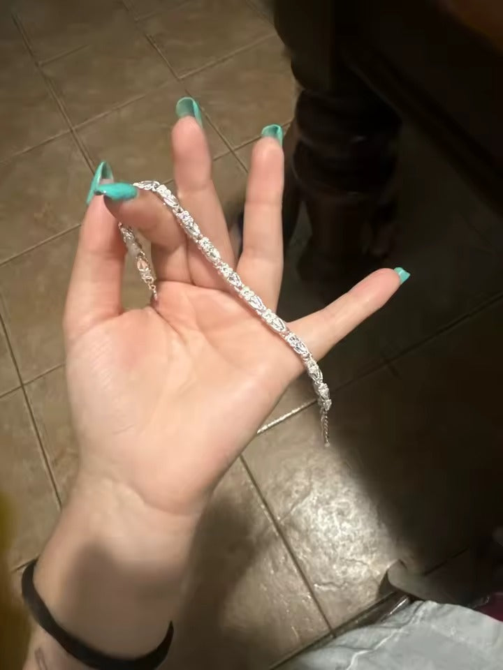Pulsera de Trebol en Plata 925